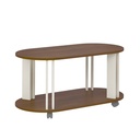 MUNDI COFFEE TABLE - CEDAR / OFF WHITE