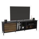 RACK CALCUTA BLACK / NEW WALNUT