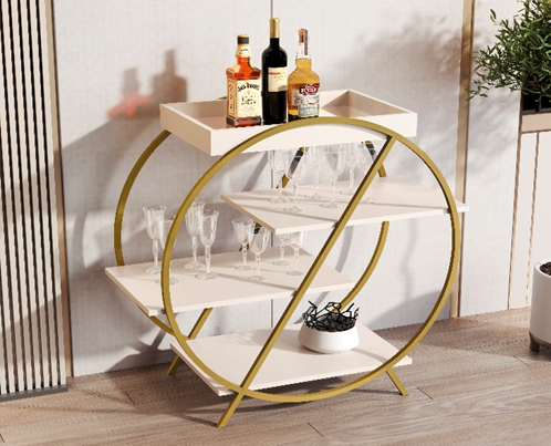 [4009] ADEGA LUXO PEROLA PE:BRONZE