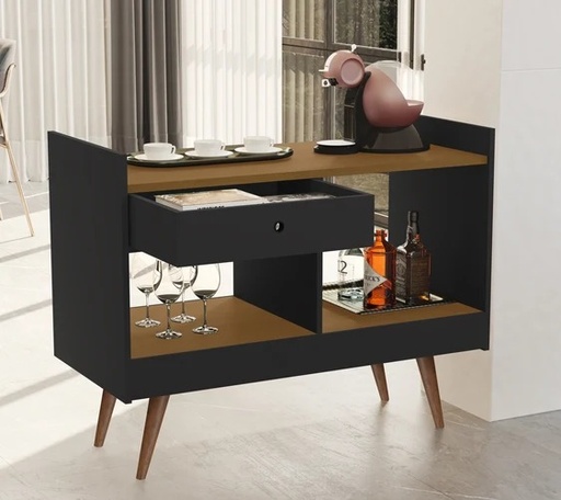 [4064] APARADOR LUXO PRETO