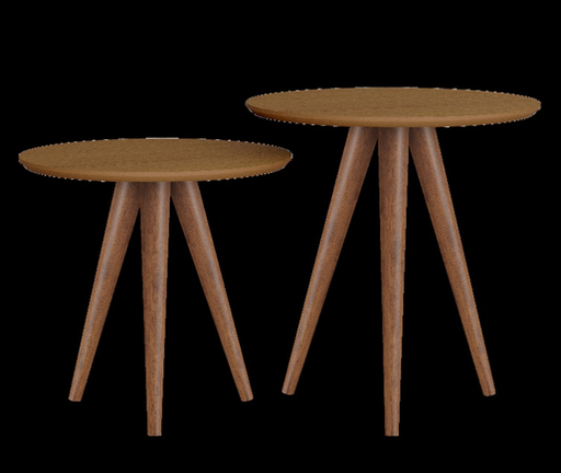 [8003] MESA DE APOIO LUXO NATURE
