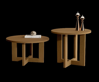 [8001] MESA CENTRO LUXO NATURE