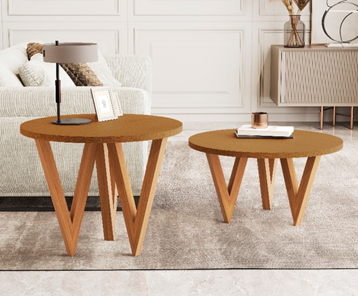 [8038] MESA LATERAL JB 8038 LUXO NATURE