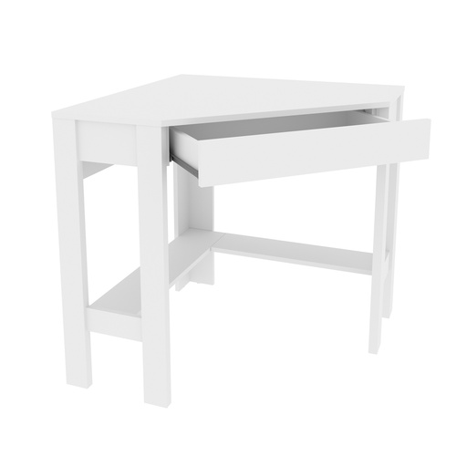 [ME4172.0001] CORNER OFFICE DESK WHITE