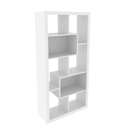 [E1712.0001] BOOKCASE WHITE