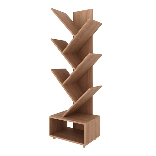 [E1726.0001] BOOKSHELF E1726 ALMOND