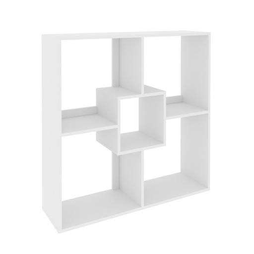 [PA2911.0001] WALL BOOKCASE WHITE