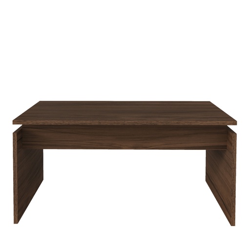 [4079] CRIS COFFEE TABLE - WALNUT