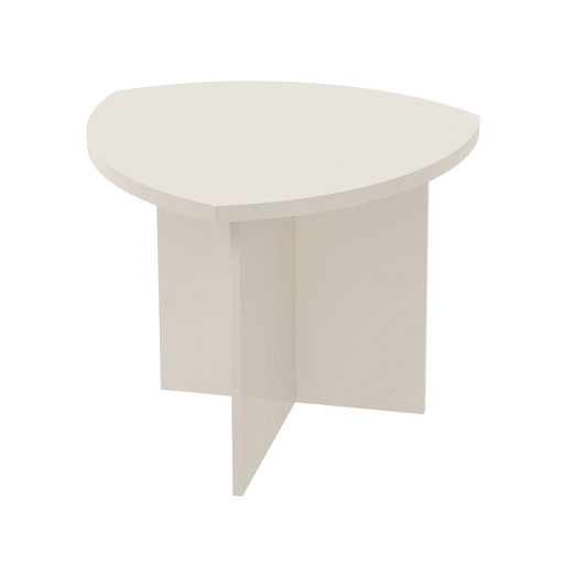 [4497] DELTA SIDE TABLE - OFF WHITE