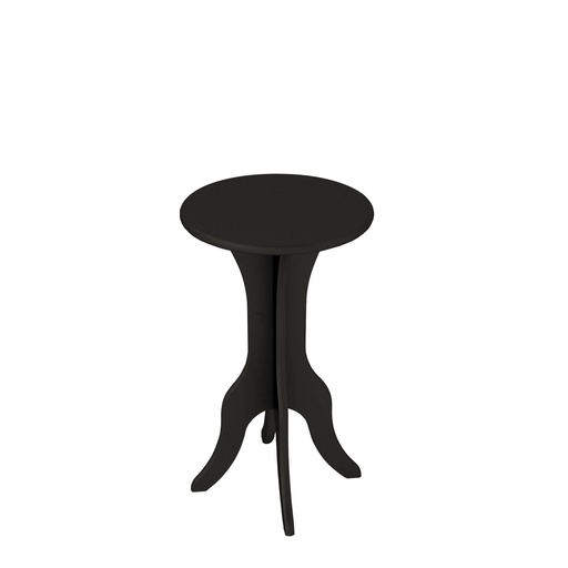 [3783] KIN END TABLE - BLACK