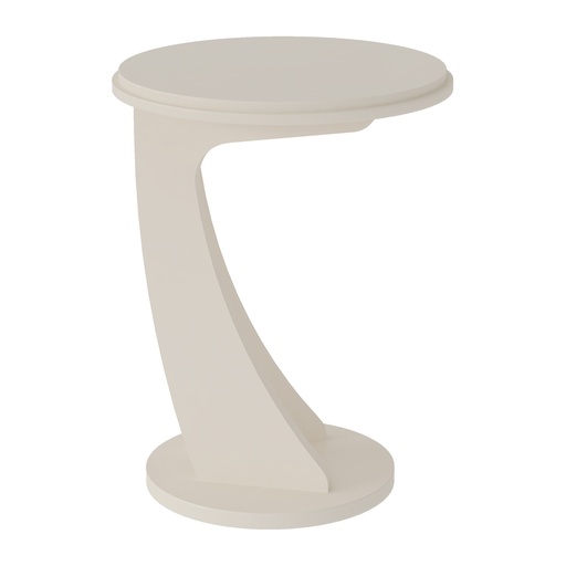 [4211] TUTTI END TABLE - OFF WHITE