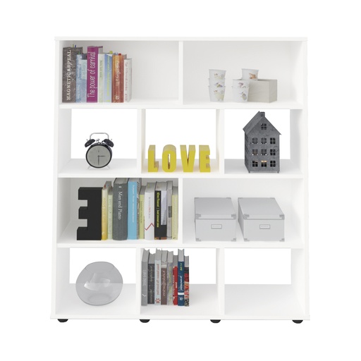 [3466] BOOK BOOKCASE - WHITE