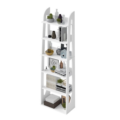 [4363] FLORIPA BOOKCASE - WHITE