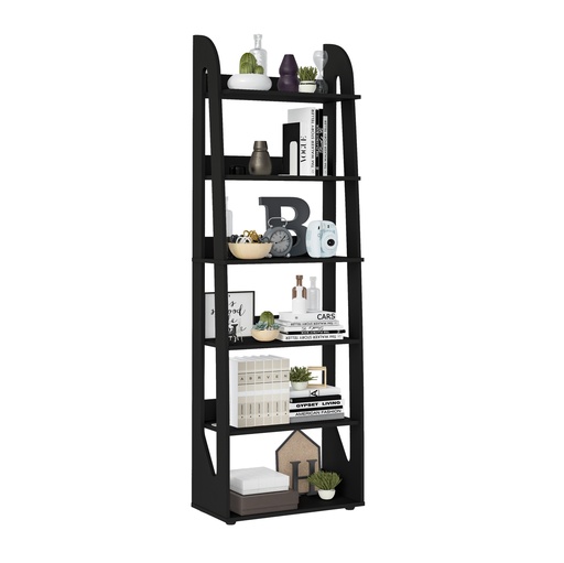 [4364] FLORIPA BOOKCASE - BLACK