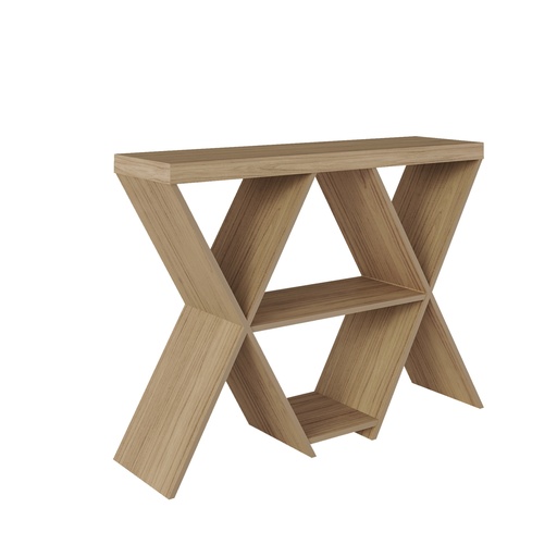 [4153] ESTRELA CONSOLE TABLE - OAK