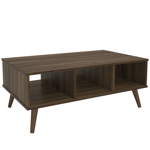 [170197] COFFEE TABLE OSASCO MDP NEW WALNUT FF