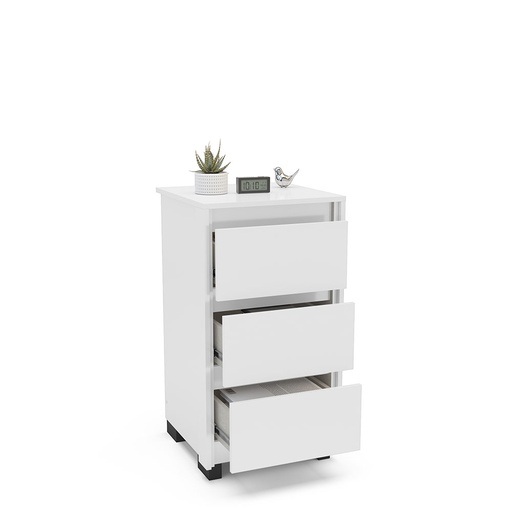 [40230075 .0001] COIMBRA NIGHT STAND 3 DRAWERS